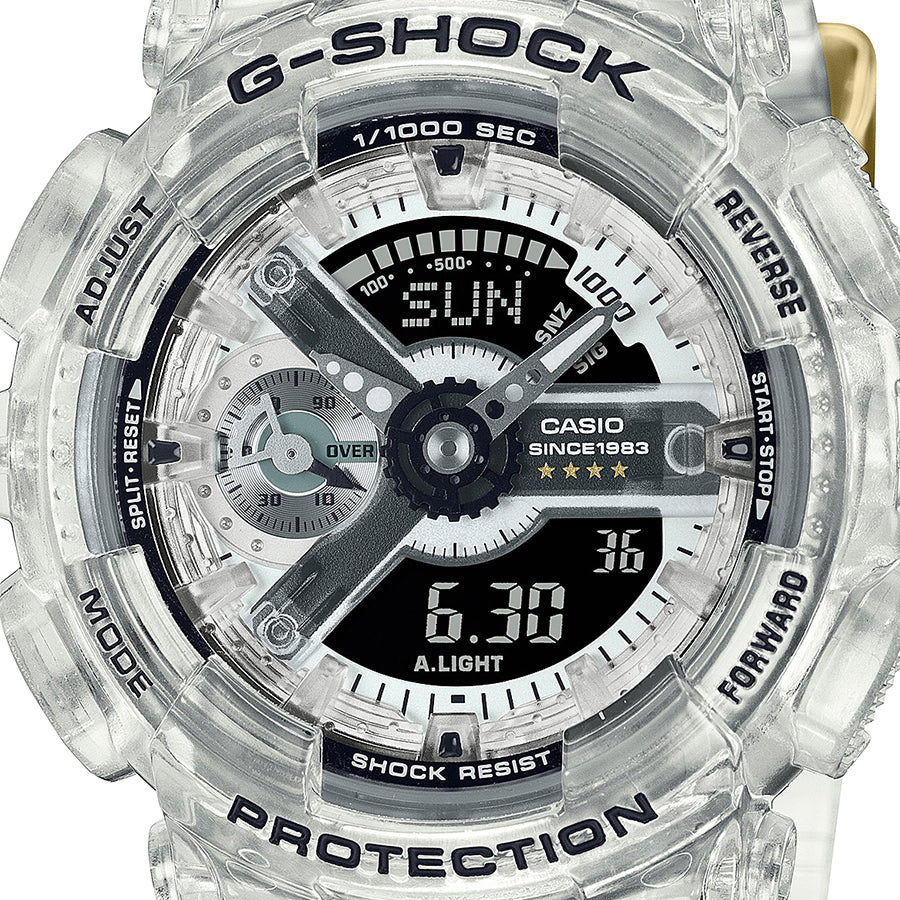 G-SHOCK 40周年記念 クリアリミックス GMA-S114RX-7AJR メンズ