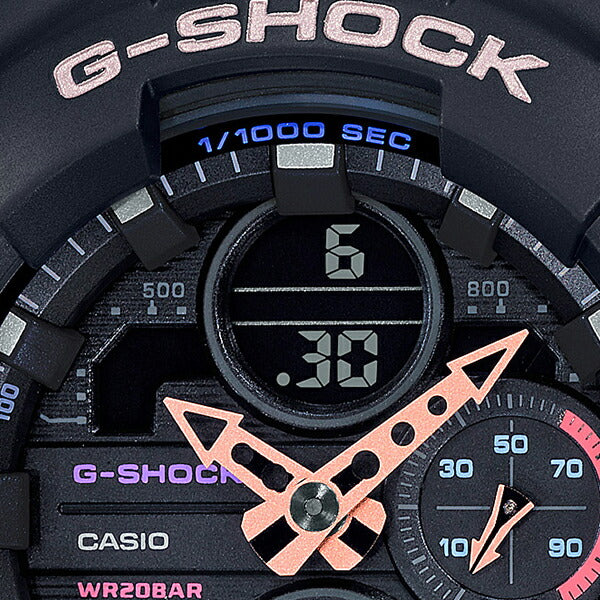 G-SHOCK ジーショック ミッドサイズ GMA-S140-1AJR メンズ 腕時計 アナデジ ブラック 国内正規品 カシオ