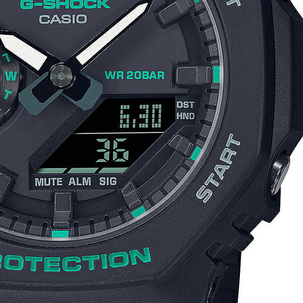 G-SHOCK ミッドサイズ グリーンアクセント GMA-S2100GA-1AJF