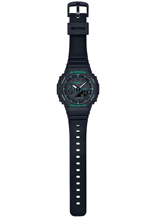 G-SHOCK ミッドサイズ グリーンアクセント GMA-S2100GA-1AJF メンズ