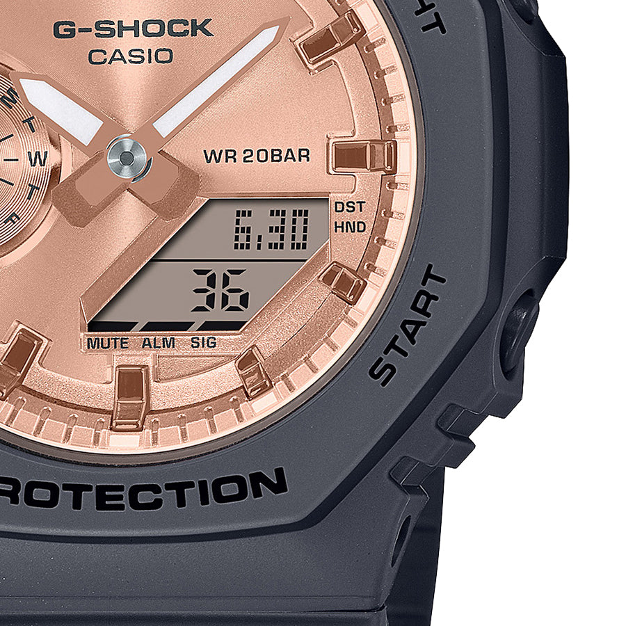 G-SHOCK ミッドサイズ Metalic Dial メタリックダイアル GMA-S2100MD-1AJF メンズ レディース 腕時計 電池式 アナデジ オクタゴン 国内正規品 カシオ