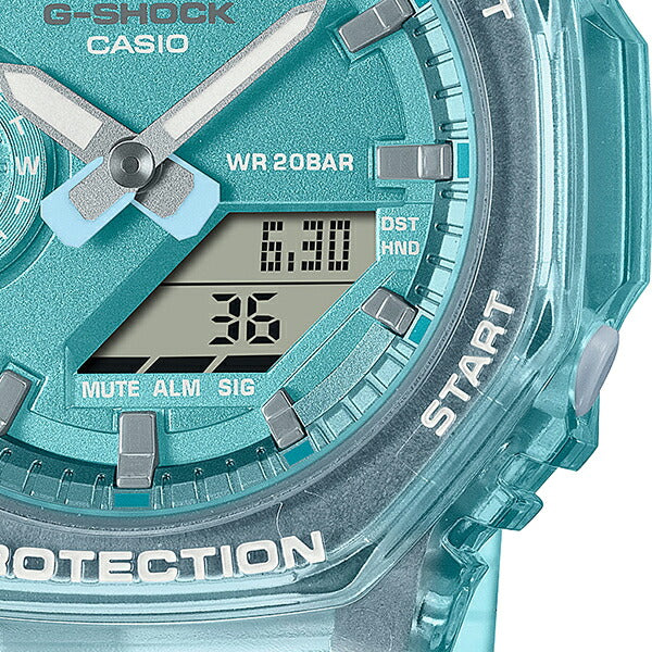 G-SHOCK アナデジ オクタゴン スケルトン 水色 GMA-S2100SK-2AJF メンズ レディース 電池式 小型 八角形 – THE  CLOCK HOUSE公式オンラインストア