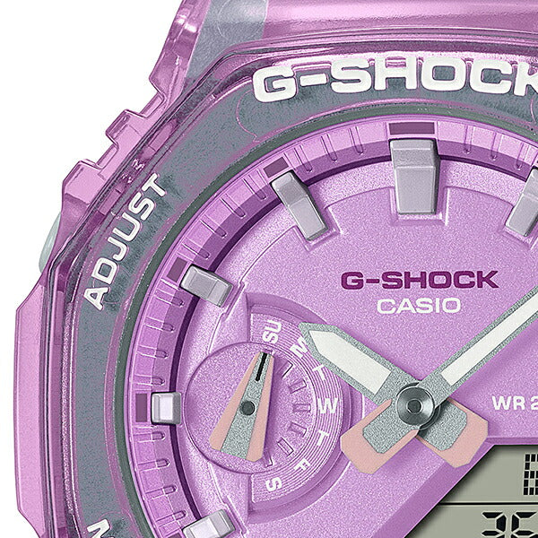 G-SHOCK アナデジ オクタゴン スケルトン ピンク GMA-S2100SK-4AJF メンズ レディース 腕時計 電池式 小型 国内正規品 カシオ 八角形