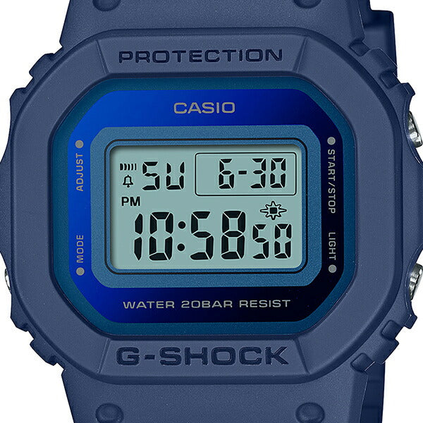 G-SHOCK ミッドサイズ GMD-S5600-2JF メンズ レディース 腕時計 電池式 デジタル スクエア 小型 ネイビー 国内正規品 カシオ