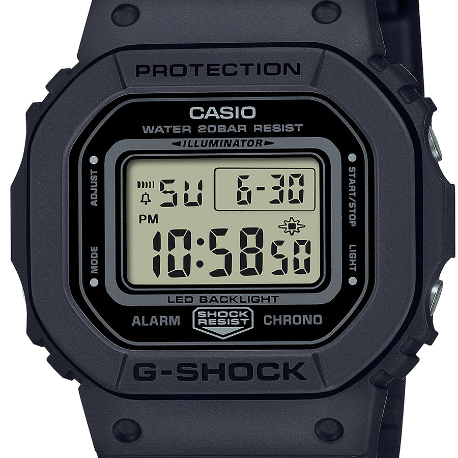 G-SHOCK ミッドサイズ スクエア ワントーンカラー GMD-S5600BA-1JF メンズ レディース 腕時計 電池式 デジタル ブラック 国内正規品 カシオ