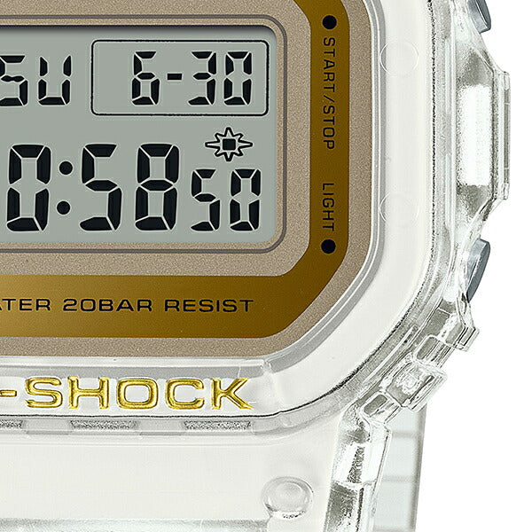 G-SHOCK ミッドサイズ スケルトン & ゴールド GMD-S5600SG-7JF メンズ レディース 電池式 デジタル スクエア 国内正規品 カシオ