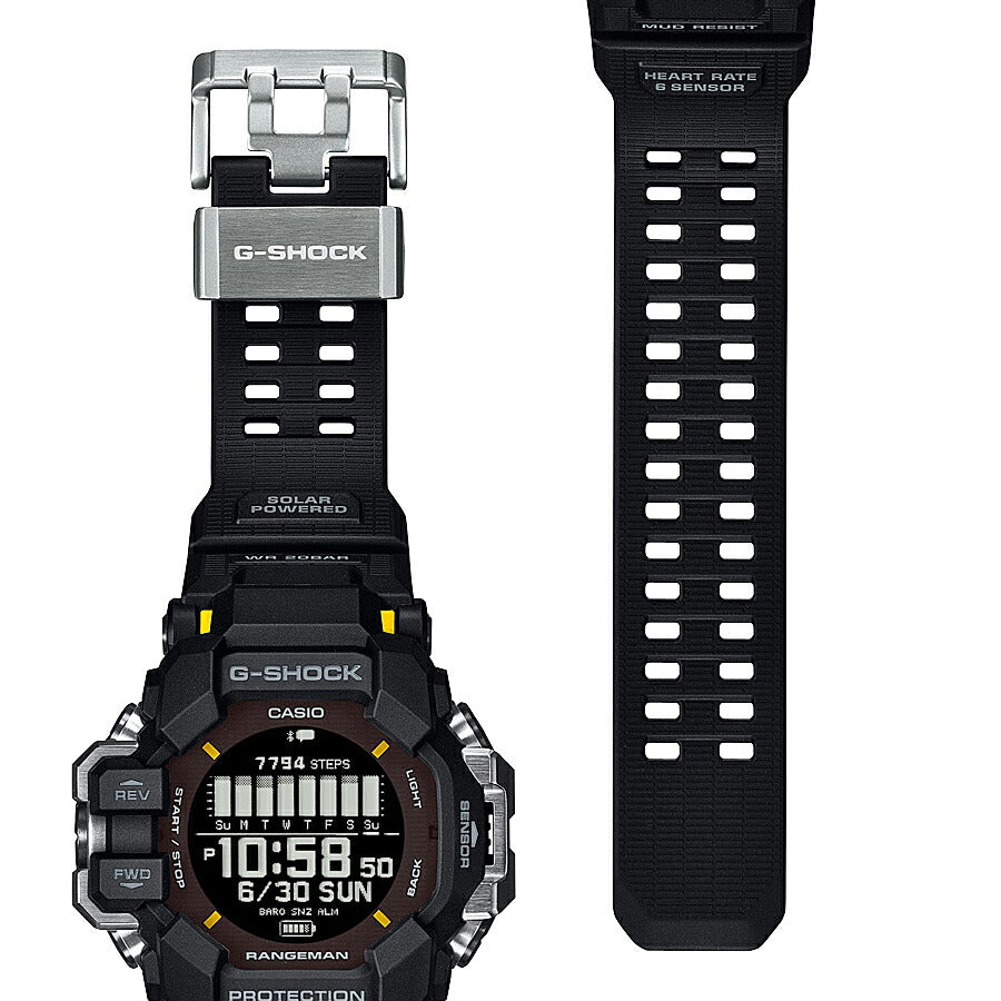 G-SHOCK レンジマン 心拍計 GPS機能 GPR-H1000-1JR メンズ ソーラー Bluetooth デジタル ブラック 反転液 –  THE CLOCK HOUSE公式オンラインストア