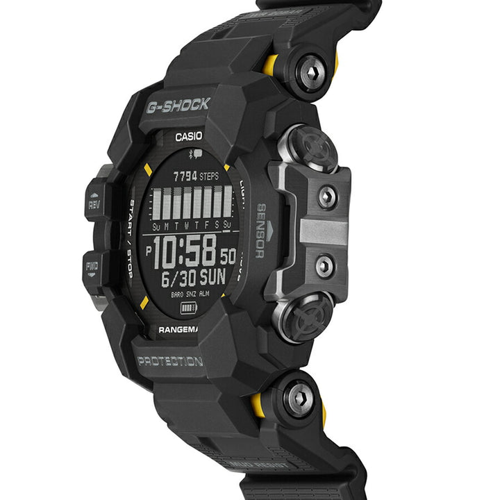 G-SHOCK レンジマン 心拍計 GPS機能 GPR-H1000-1JR メンズ 腕時計 ソーラー Bluetooth デジタル ブラック 反転液晶 国内正規品 カシオ