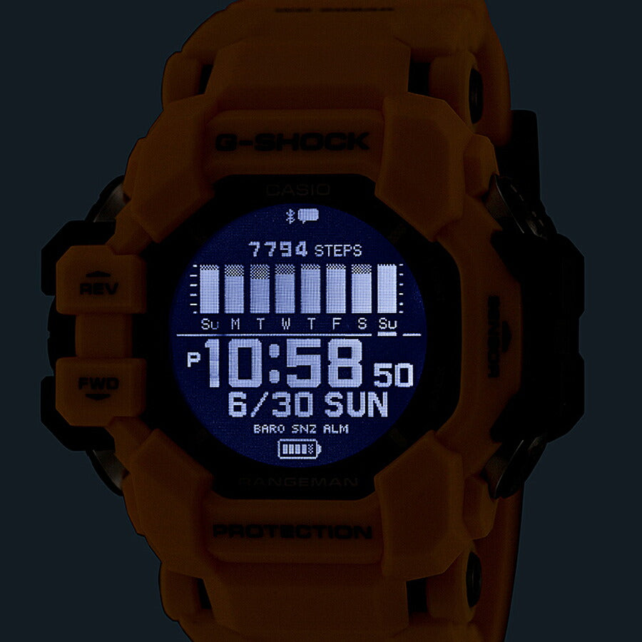 G-SHOCK レンジマン 心拍計 GPS機能 GPR-H1000-9JR メンズ ソーラー ...