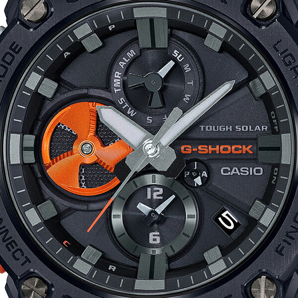 G-SHOCK ジーショック G-STEEL Gスチール ブラック ハイテクアクセント GST-B100B-1A4JF メンズ 腕時計 ソーラー メタル 国内正規品 カシオ