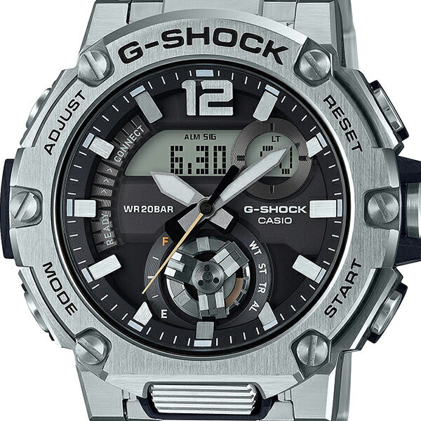 G-SHOCK ジーショック G-STEEL Gスチール ラギッドスタイル GST-B300SD-1AJF メンズ 腕時計 ソーラー Bluetooth メタルバンド 国内正規品 カシオ