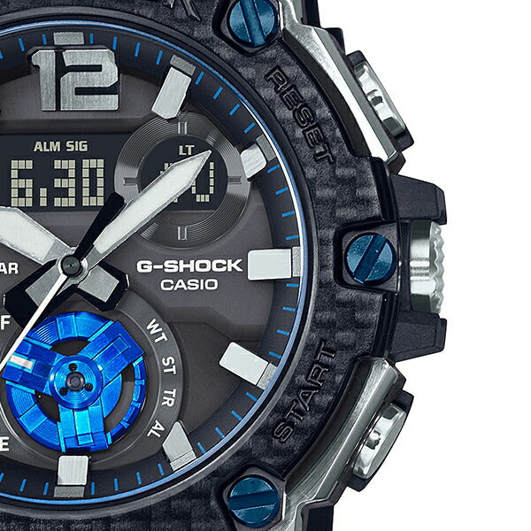 G-SHOCK G-STEEL ラギッドスタイル GST-B300XA-1AJF メンズ ソーラー Bluetooth カーボンベゼル ブル –  THE CLOCK HOUSE公式オンラインストア