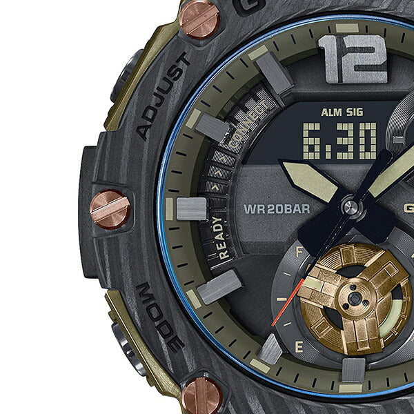 G-SHOCK G-STEEL ラギッドスタイル GST-B300XB-1A3JF メンズ ソーラー Bluetooth カーボンベゼル グ –  THE CLOCK HOUSE公式オンラインストア