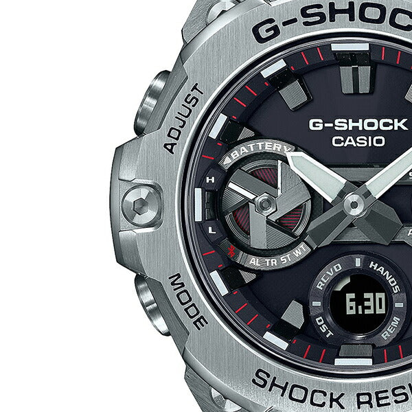 G-SHOCK G-STEEL GST-B400-1AJF メンズ ソーラー Bluetooth アナログ デジタル 樹脂バンド 薄型 – THE  CLOCK HOUSE公式オンラインストア