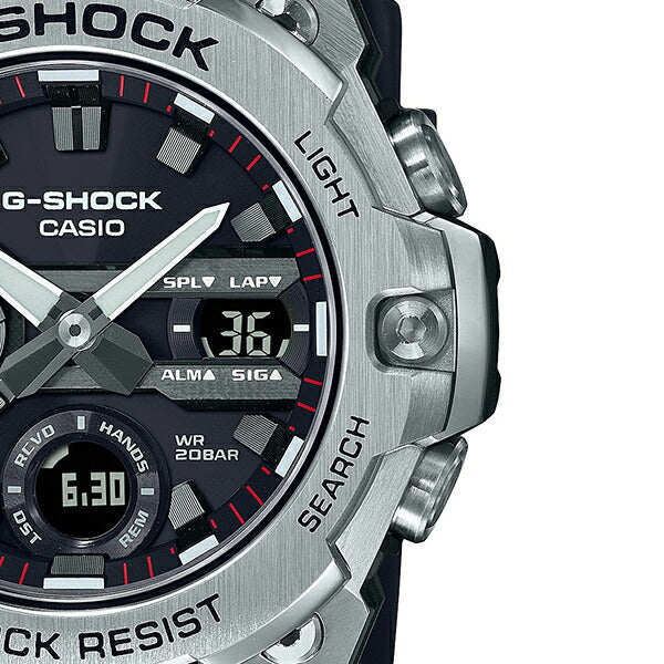 G-SHOCK G-STEEL GST-B400-1AJF メンズ ソーラー Bluetooth アナログ デジタル 樹脂バンド 薄型 FI –  THE CLOCK HOUSE公式オンラインストア