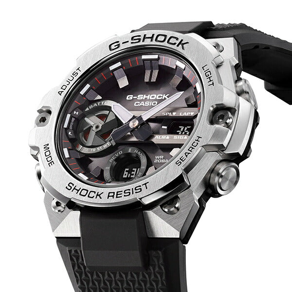 G-SHOCK G-STEEL GST-B400-1AJF メンズ ソーラー Bluetooth アナログ デジタル 樹脂バンド 薄型 FI –  THE CLOCK HOUSE公式オンラインストア