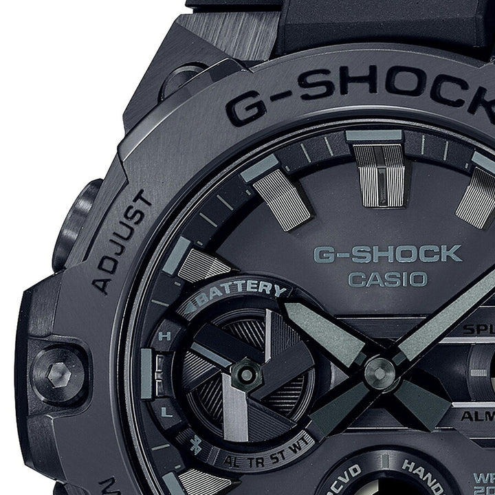 G-SHOCK G-STEEL Gスチール GST-B400BB-1AJF メンズ 腕時計 ソーラー Bluetooth アナデジ ブラック 国内正規品 カシオ