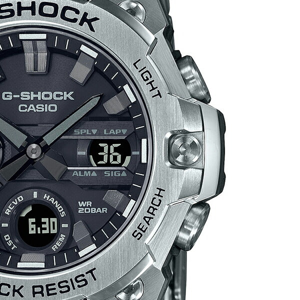 カシオ 腕時計 メンズ G-SHOCK G-STEEL GST-B400D-1AJF Gショック Gスチール