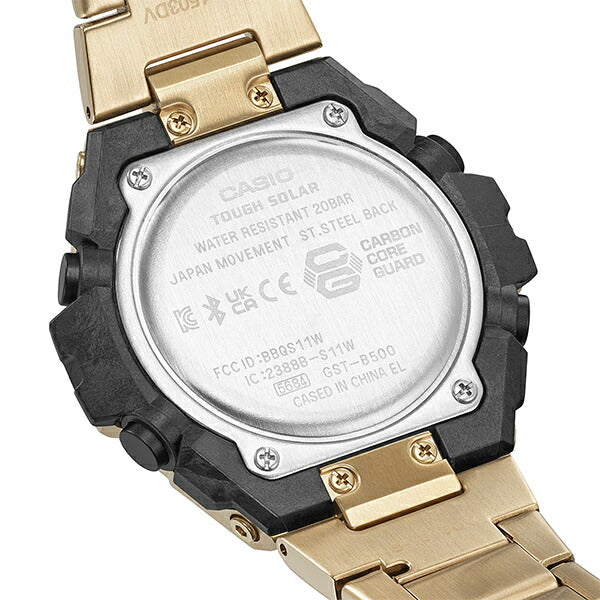 G-SHOCK G-STEEL スリムデザイン GST-B500GD-9AJF メンズ
