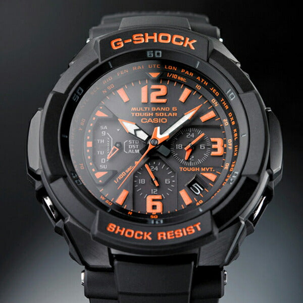 G-SHOCK SKY COCKPIT スカイコックピット GW-3000B-1AJF メンズ 電波ソーラー 日本製 Master of G –  THE CLOCK HOUSE公式オンラインストア