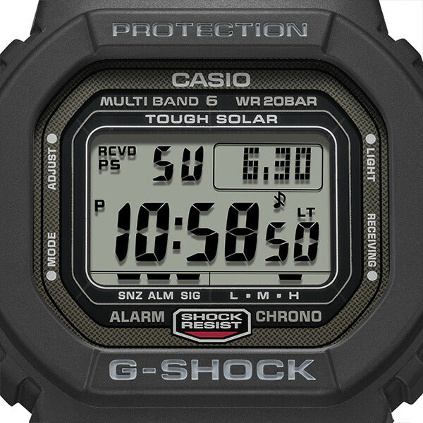 G-SHOCK 5600シリーズ GW-5000U-1JF メンズ 電波ソーラー デジタル 樹脂バンド スクリューバック ブラック 日本製 – THE  CLOCK HOUSE公式オンラインストア