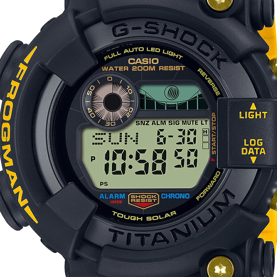 G-SHOCK フロッグマン アイサーチ・ジャパン コラボ 2023 イルクジ GW-8200K-9JR メンズ 腕時計 ソーラー デジタル 国内正規品 カシオ