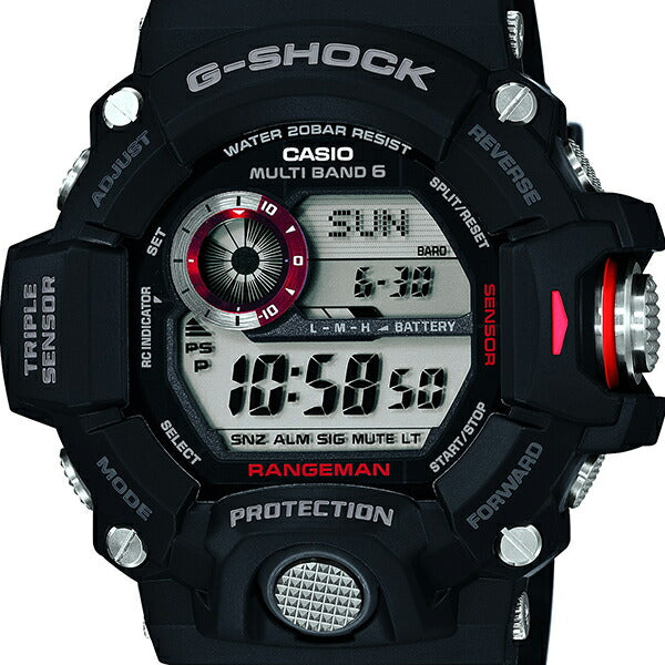 G-SHOCK レンジマン GW-9400J-1JF メンズ 電波ソーラー デジタル Master of G