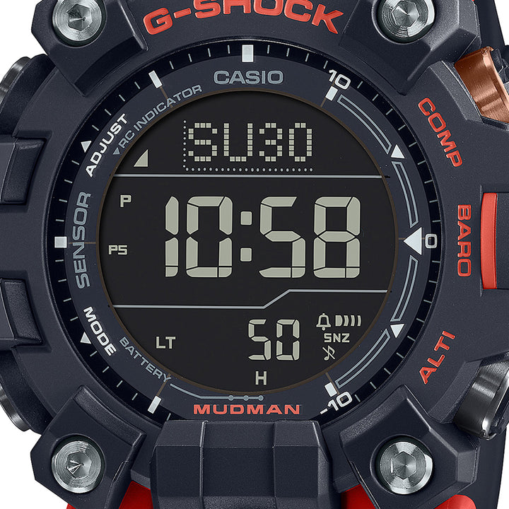 G-SHOCK MUDMAN マッドマン トリプルセンサーモデル GW-9500-1A4JF メンズ 腕時計 電波ソーラー デジタル 反転液晶 国内正規品 カシオ