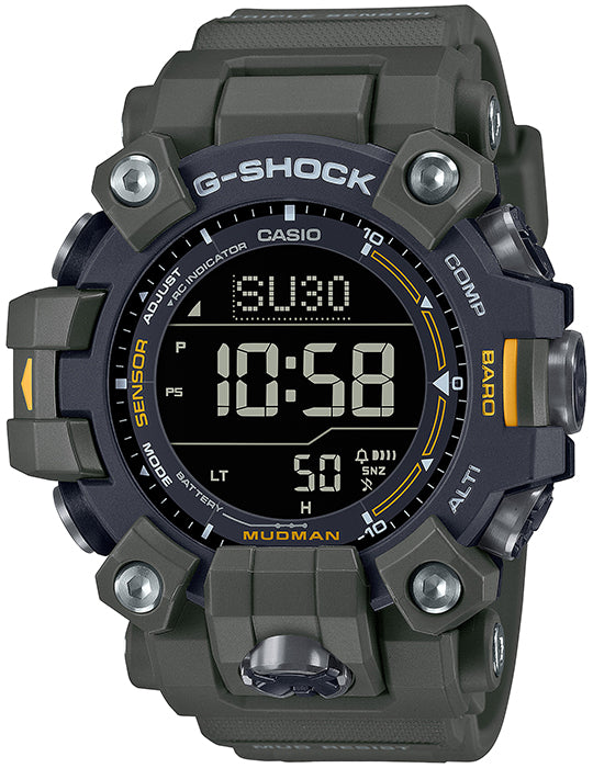 G-SHOCK MUDMAN マッドマン トリプルセンサーモデル GW-9500-3JF メンズ 腕時計 電波ソーラー デジタル 反転液晶 国内正規品 カシオ