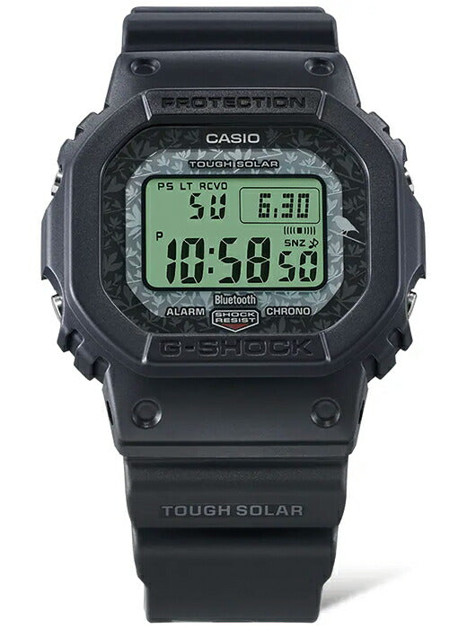 G-SHOCK チャールズ・ダーウィン財団 コラボレーションモデル ダーウィンフィンチ GW-B5600CD-1A3JR メンズ 腕時計 電波ソーラー Bluetooth スクエア デジタル ブラック 国内正規品 カシオ