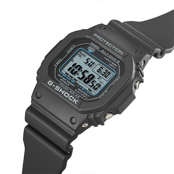 G-SHOCK 5600シリーズ GW-M5610U-1CJF メンズ 腕時計 電波ソーラー デジタル 樹脂バンド ブラック 国内正規品 カシオ