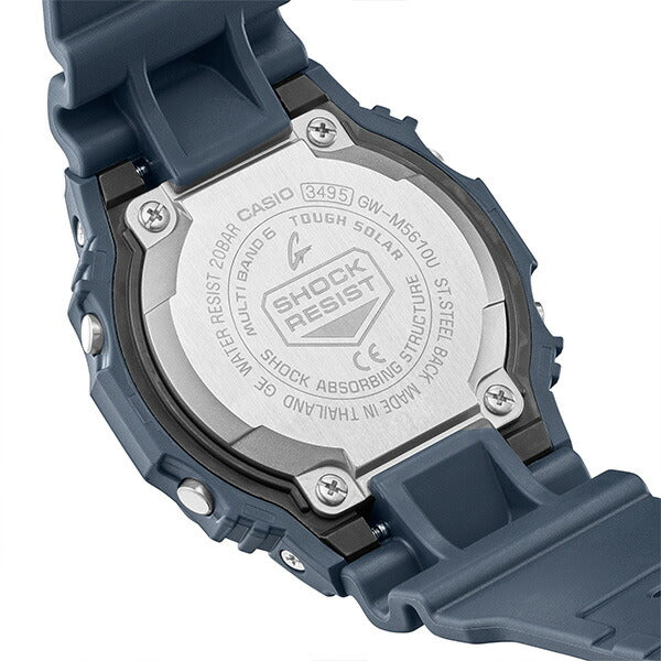 G-SHOCK GW-M5610U-2JF メンズ 電波ソーラー デジタル 樹脂バンド – THE CLOCK HOUSE公式オンラインストア