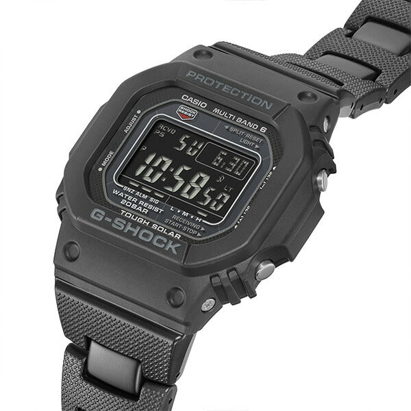 G-SHOCK 5600シリーズ GW-M5610UBC-1JF メンズ 腕時計 電波ソーラー デジタル コンポジットバンド スクエア ブラック 反転液晶 国内正規品 カシオ