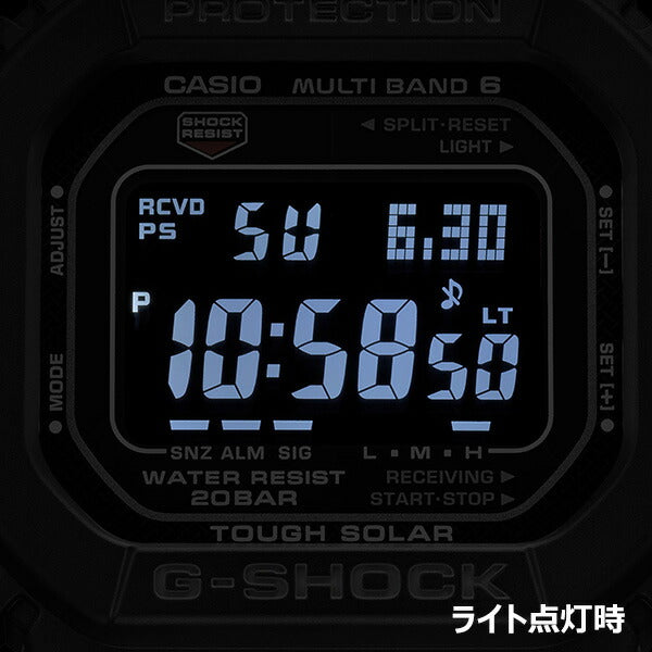 G-SHOCK GW-M5610UBC-1JF メンズ 電波ソーラー デジタル コンポジット ...