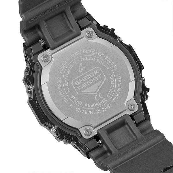 G-SHOCK GW-S5600U-1JF メンズ 電波ソーラー デジタル カーボンファイバーインサートバンド スクエア ブラック – THE  CLOCK HOUSE公式オンラインストア