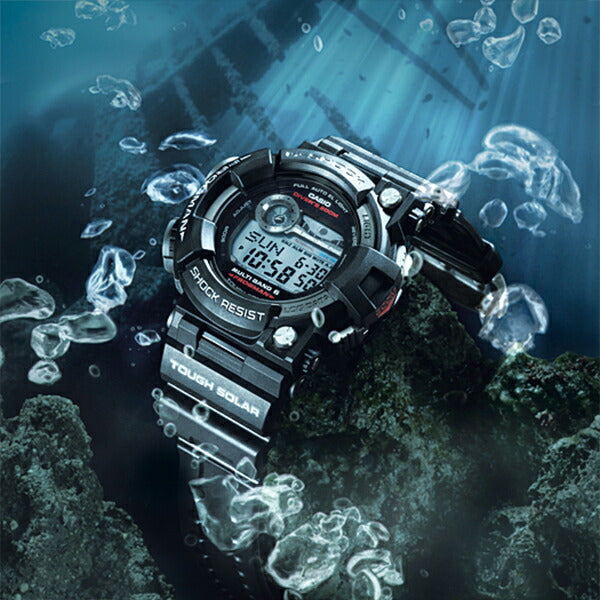 G-SHOCK フロッグマン GWF-1000-1JF メンズ デジタル ブラック 200m潜水用防水 日本製 – THE CLOCK  HOUSE公式オンラインストア