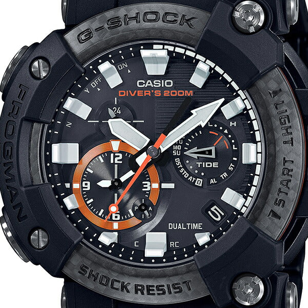 G-SHOCK フロッグマン GWF-A1000XC-1AJF メンズ 電波ソーラー Bluetooth アナログ カーボンコンポジットバン –  THE CLOCK HOUSE公式オンラインストア