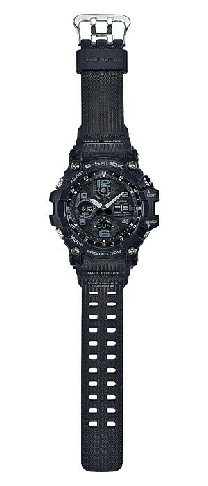 G-SHOCK ジーショック GWG-100-1AJF カシオ メンズ 腕時計 電波ソーラー アナデジ ブラック マッドマスター 国内正規品 MASTER OF G