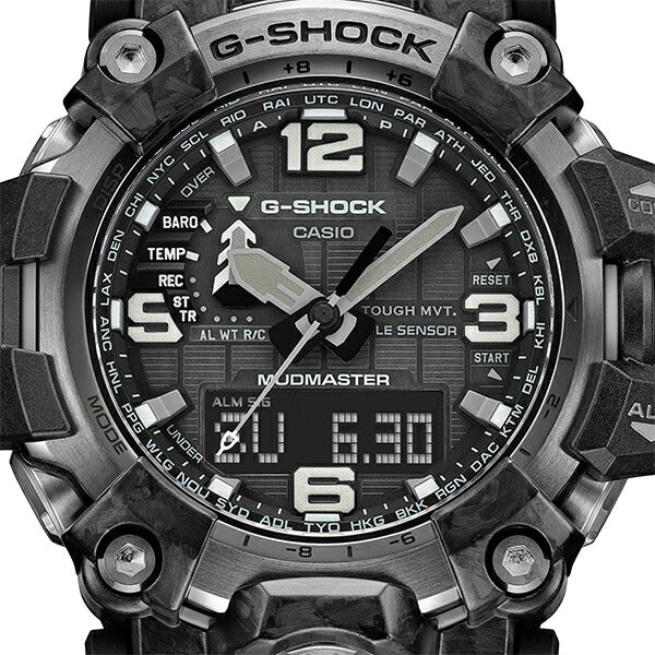 G-SHOCK ジーショック MUDMASTER マッドマスター トリプルセンサー搭載モデル GWG-2000-1A1JF メンズ 腕時計 電波ソーラー アナデジ ブラック 国内正規品 カシオ