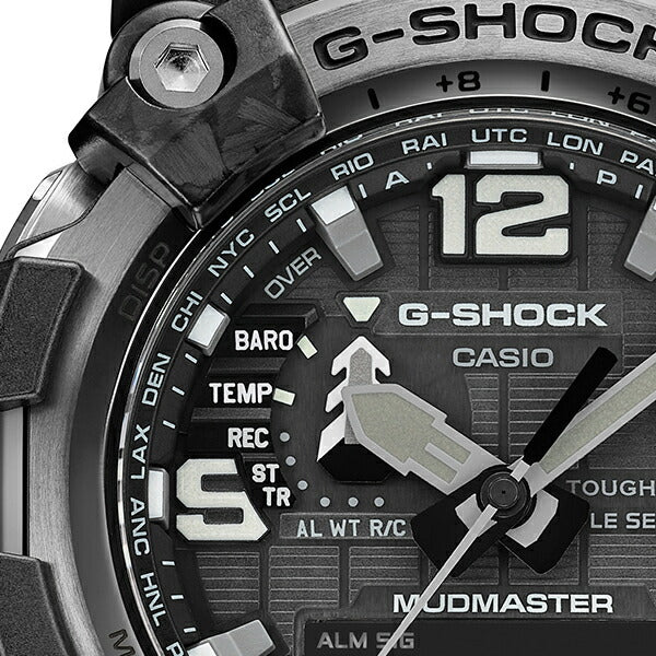 G-SHOCK ジーショック MUDMASTER マッドマスター トリプルセンサー搭載モデル GWG-2000-1A1JF メンズ 腕時計 電波ソーラー アナデジ ブラック 国内正規品 カシオ