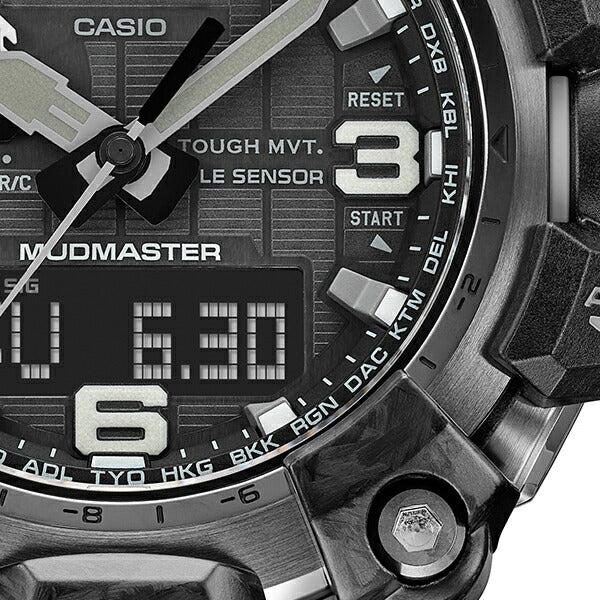 G-SHOCK ジーショック MUDMASTER マッドマスター トリプルセンサー搭載モデル GWG-2000-1A1JF メンズ 腕時計 電波ソーラー アナデジ ブラック 国内正規品 カシオ