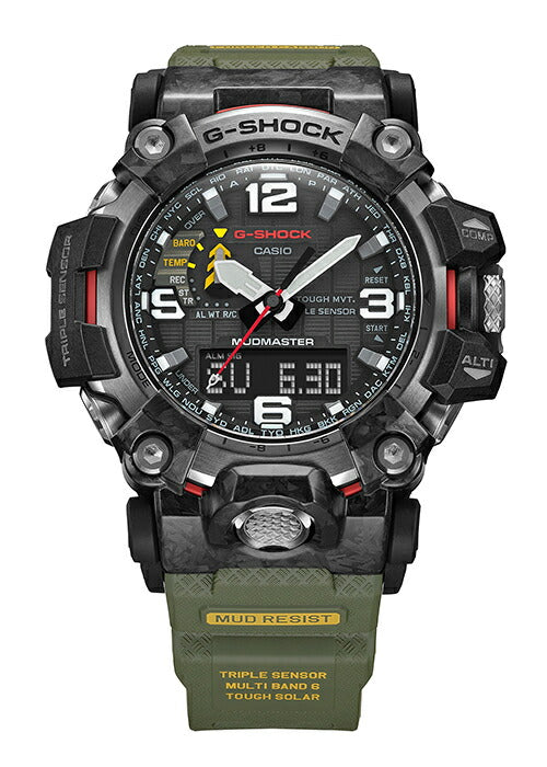 G-SHOCK ジーショック MUDMASTER マッドマスター トリプルセンサー搭載モデル GWG-2000-1A3JF メンズ 腕時計 電波ソーラー アナデジ 国内正規品 カシオ