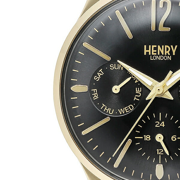 HENRY LONDON ヘンリーロンドン WESTMINSTER ウェストミンスター HL34-MS-0440 レディース 腕時計 クオーツ 革ベルト ブラック