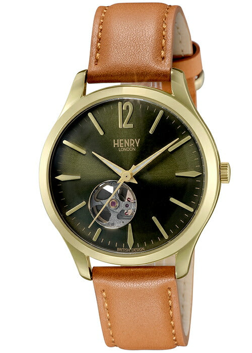 HENRY LONDON ヘンリーロンドン HL39-AS-0454自動巻き ヘンリーロンドン チズウィック メカニカル ペアモデル HL39-AS-0454