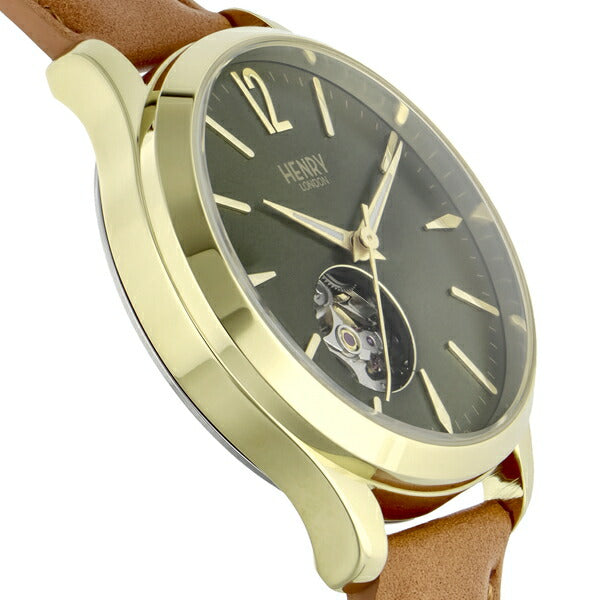 HENRY LONDON ヘンリーロンドン HL39-AS-0454自動巻き ヘンリーロンドン チズウィック メカニカル ペアモデル HL39-AS-0454