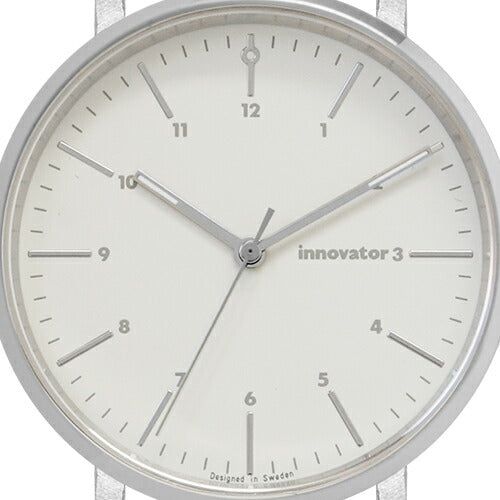 innovator イノベーター ENKEL エンケル IN-0007-16 メンズ 腕時計 クオーツ メッシュベルト 38mm シルバー スウェーデン トレンド ミニマル 北欧 FINEBOYS＋時計vol.20 雑誌掲載