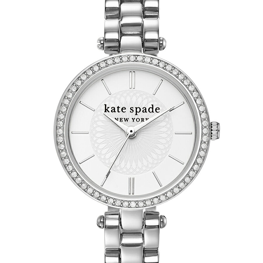 KATE spade ケイトスペードニューヨークホワイトダイヤルウォッチ - 時計