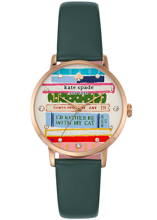 ケイト・スペード ニューヨーク METRO メトロ KSW1766 レディース 腕時計 クオーツ 電池式 アナログ 革ベルト 国内正規品