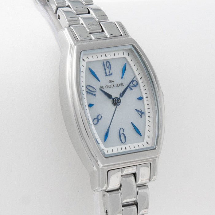 ザ・クロックハウス ビジネスカジュアル LBC1007-WH1A レディース 腕時計 ソーラー トノー ステンレス ホワイト