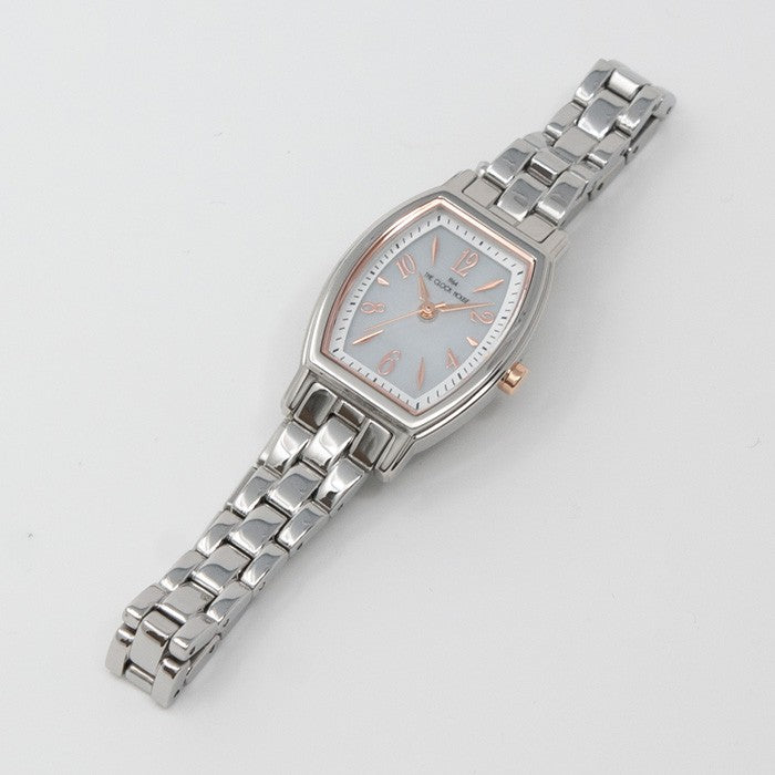 ザ・クロックハウス ビジネスカジュアル LBC1007-WH2A レディース 腕時計 ソーラー トノー ステンレス ホワイト